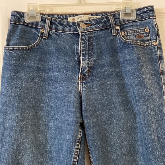 Harley Davidson Women’s Jeans size 6L excellent condition inseam 33” - Picture 2 of 12